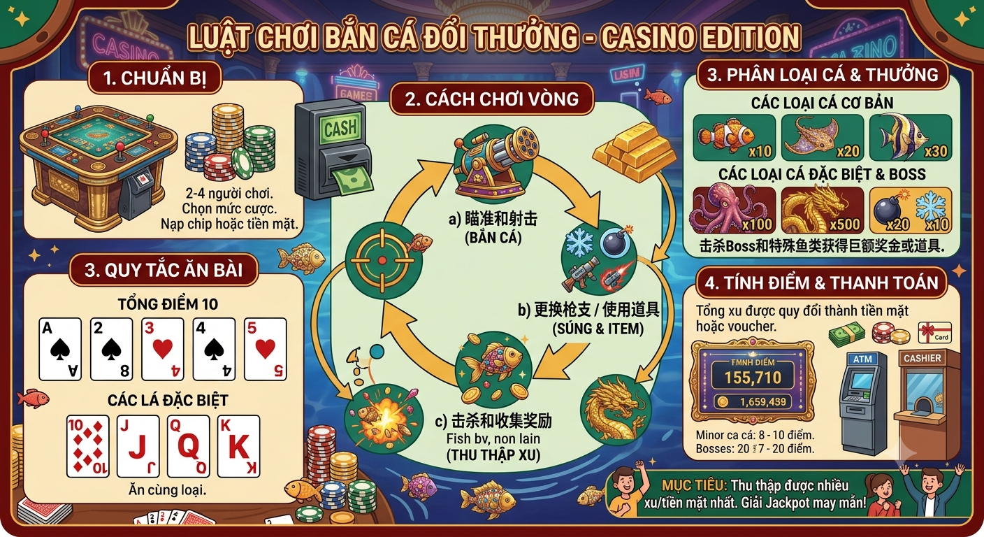 luật chơi bài câu cá