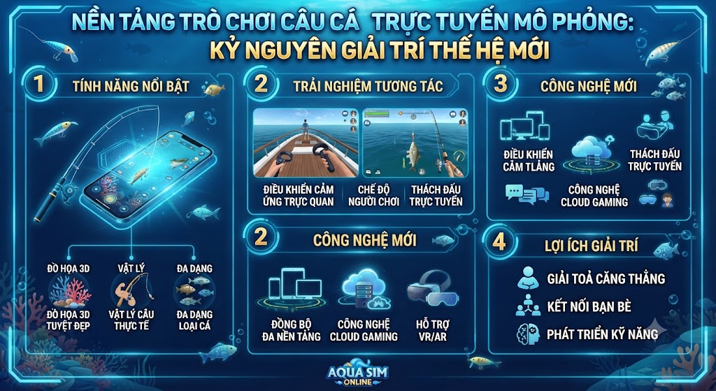 nền tảng trò chơi câu cá trực tuyến mô phỏng